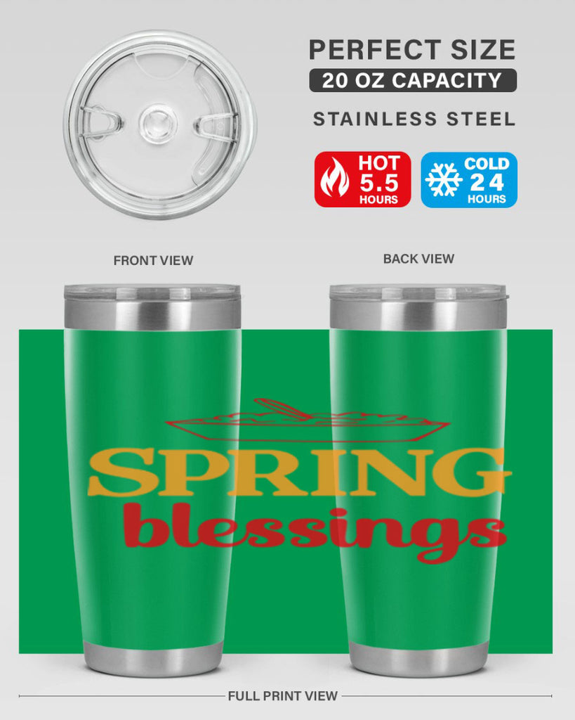 Spring blessings 420#- spring- Tumbler