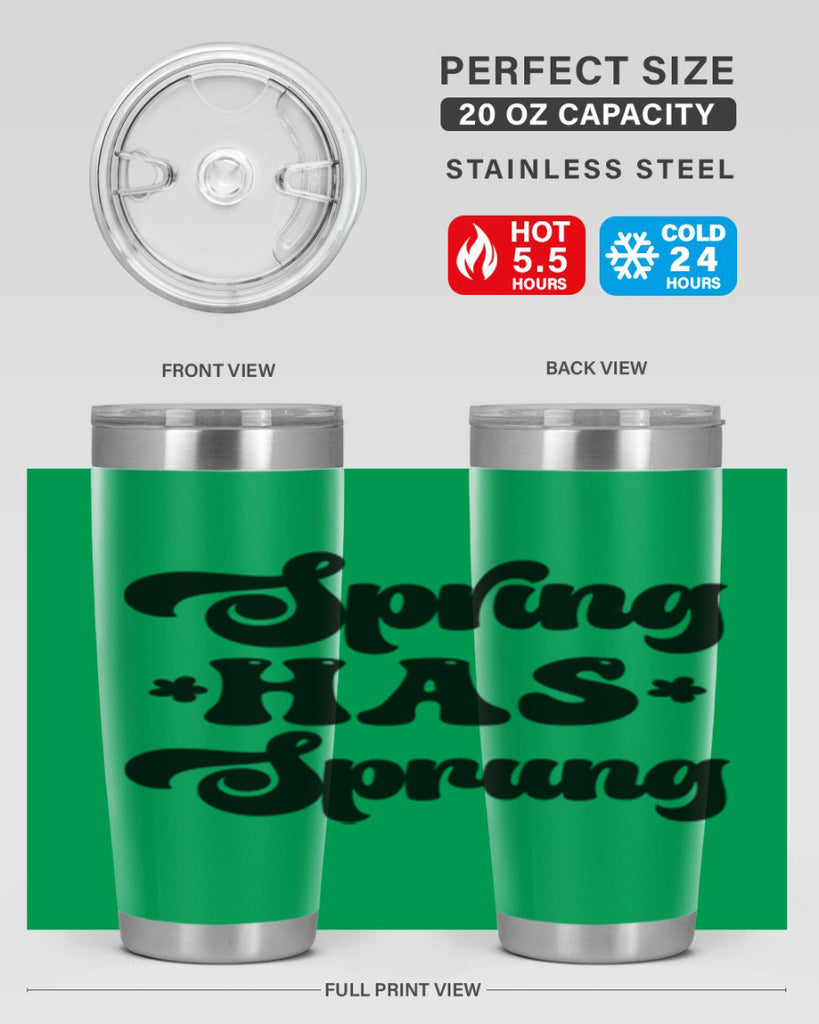 Spring has sprung  492#- spring- Tumbler