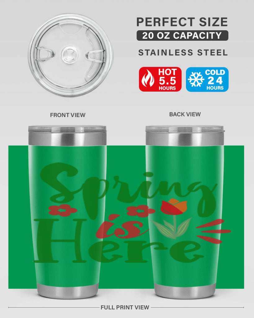Spring is Here 497#- spring- Tumbler
