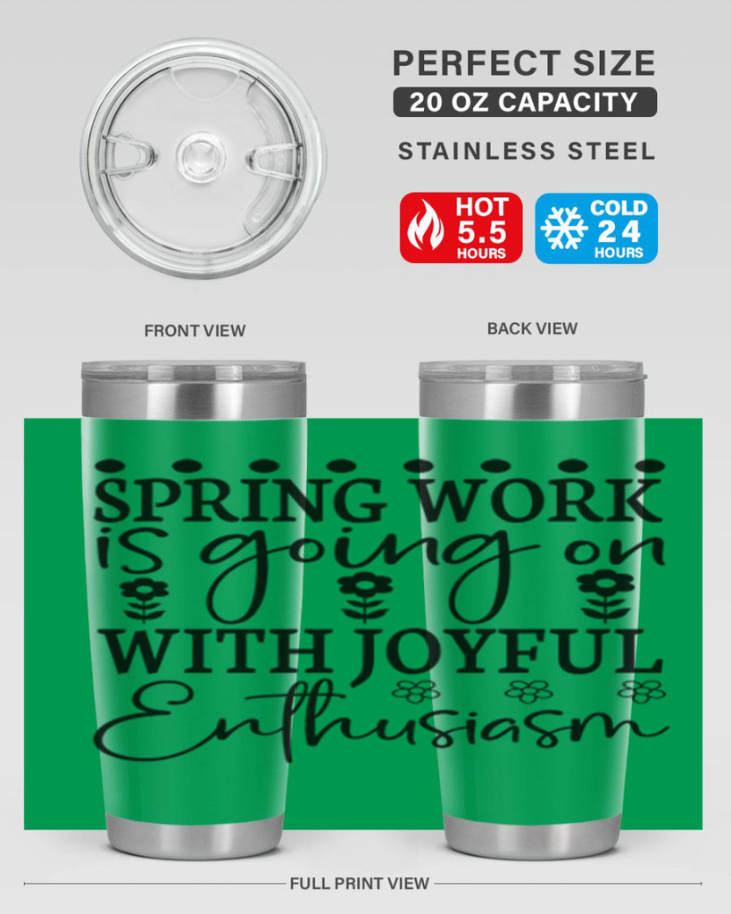 Spring work is going on 521#- spring- Tumbler