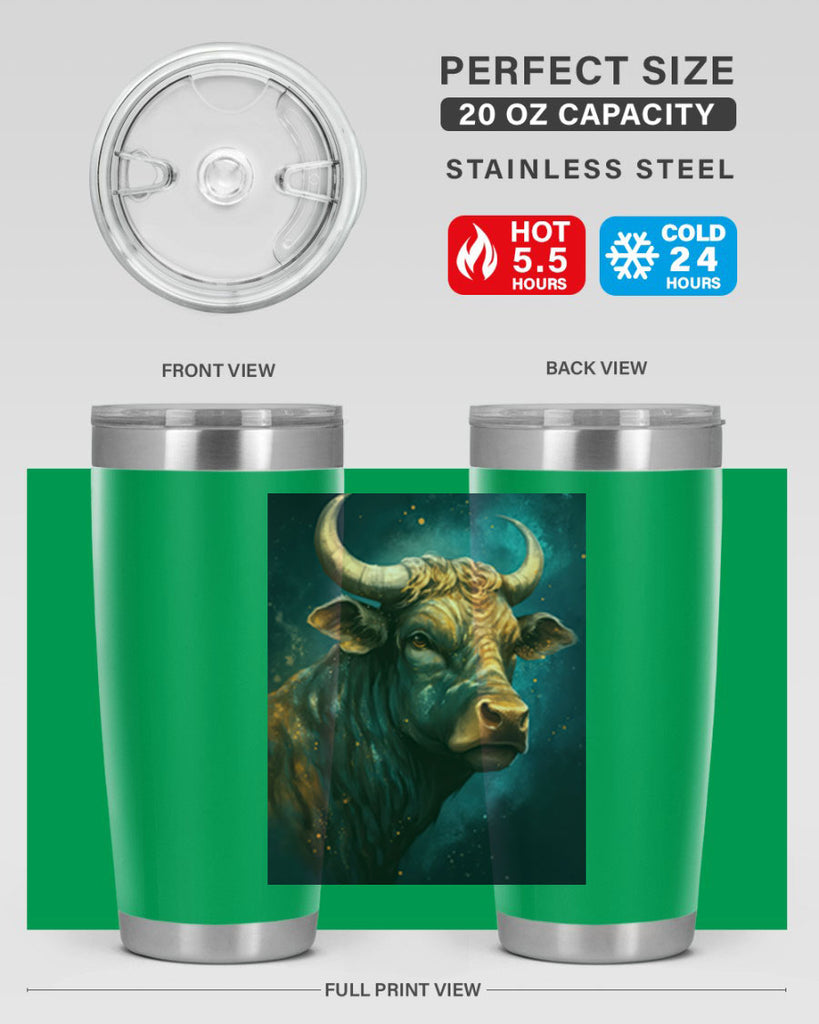 Taurus 55#- zodiac- Tumbler