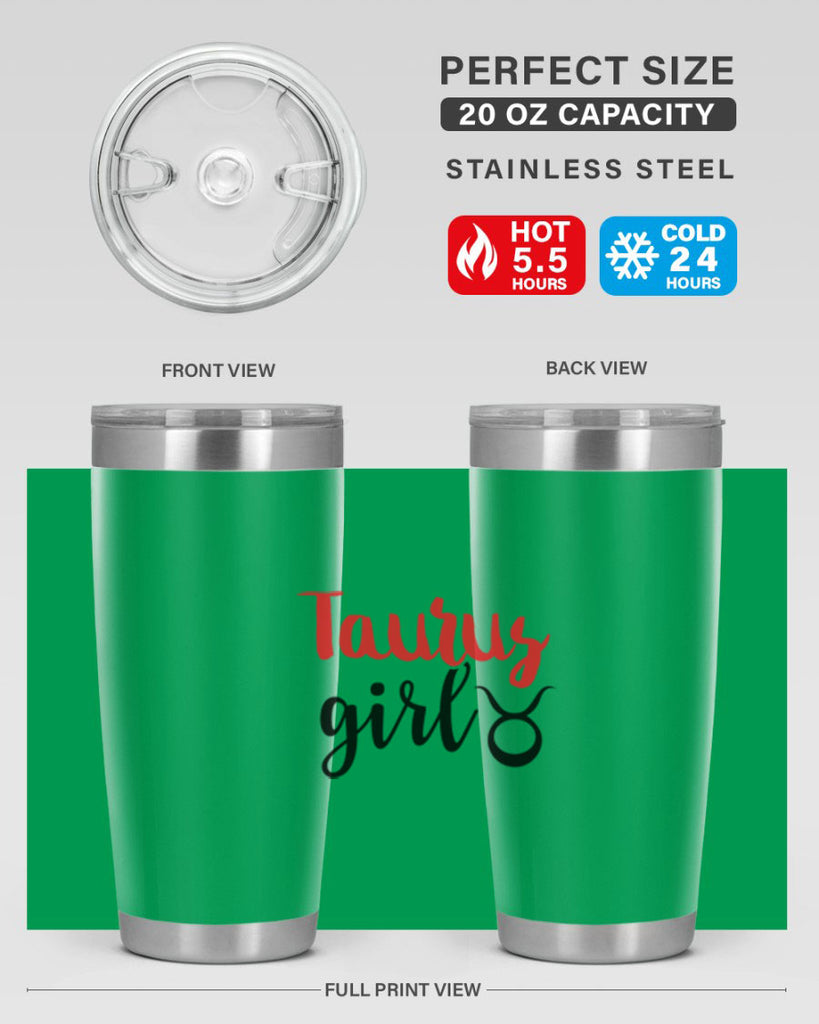 Taurus girl 489#- zodiac- Tumbler