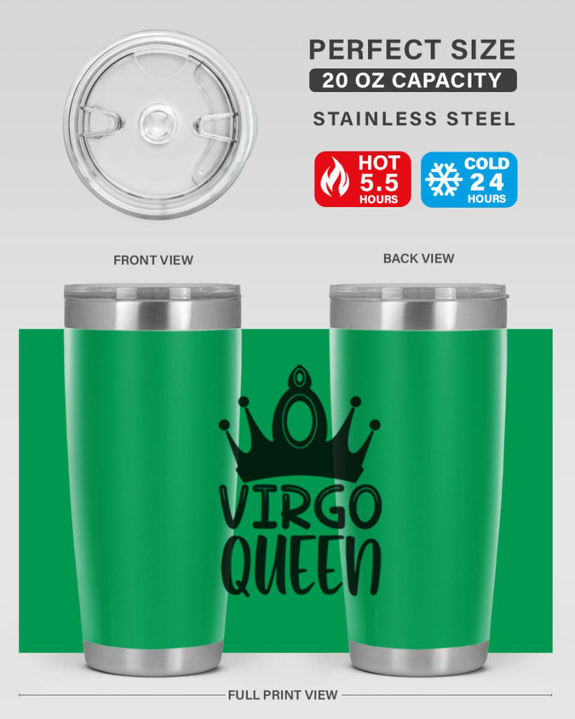 Virgo queen 539#- zodiac- Tumbler