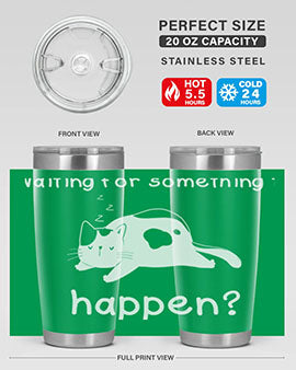 Waiting For Something Sleeping Cat 285#- anime- Tumbler