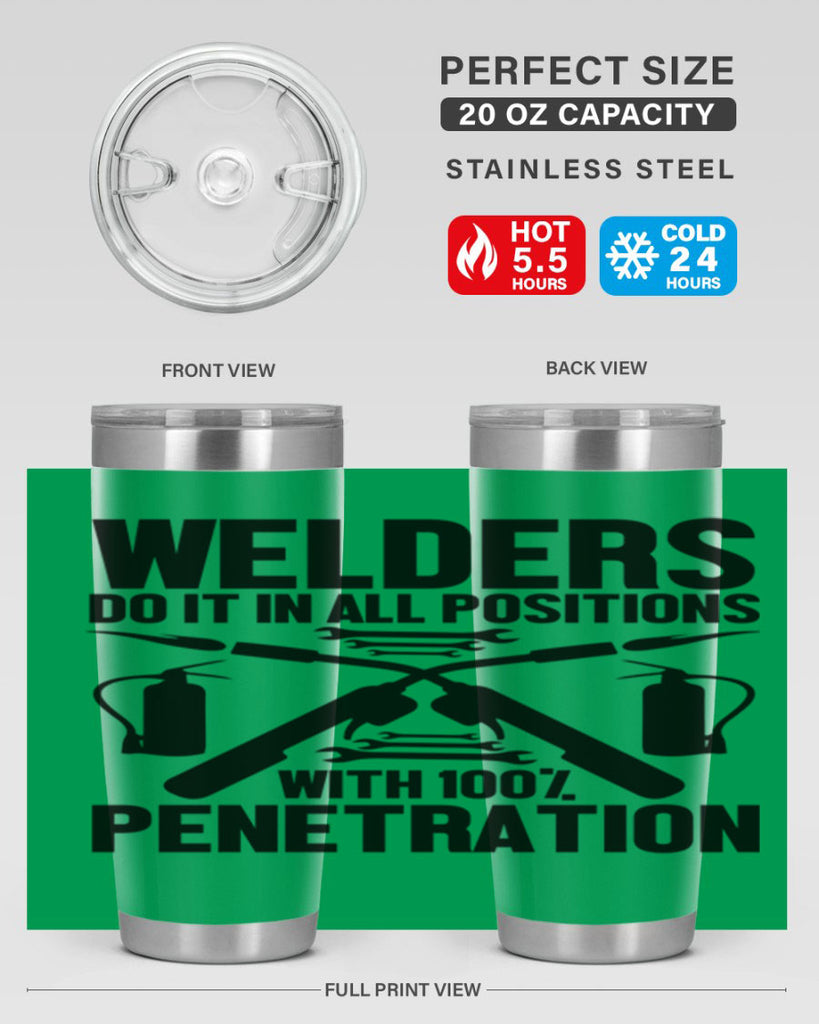 Welders do it Style 2#- welder- tumbler