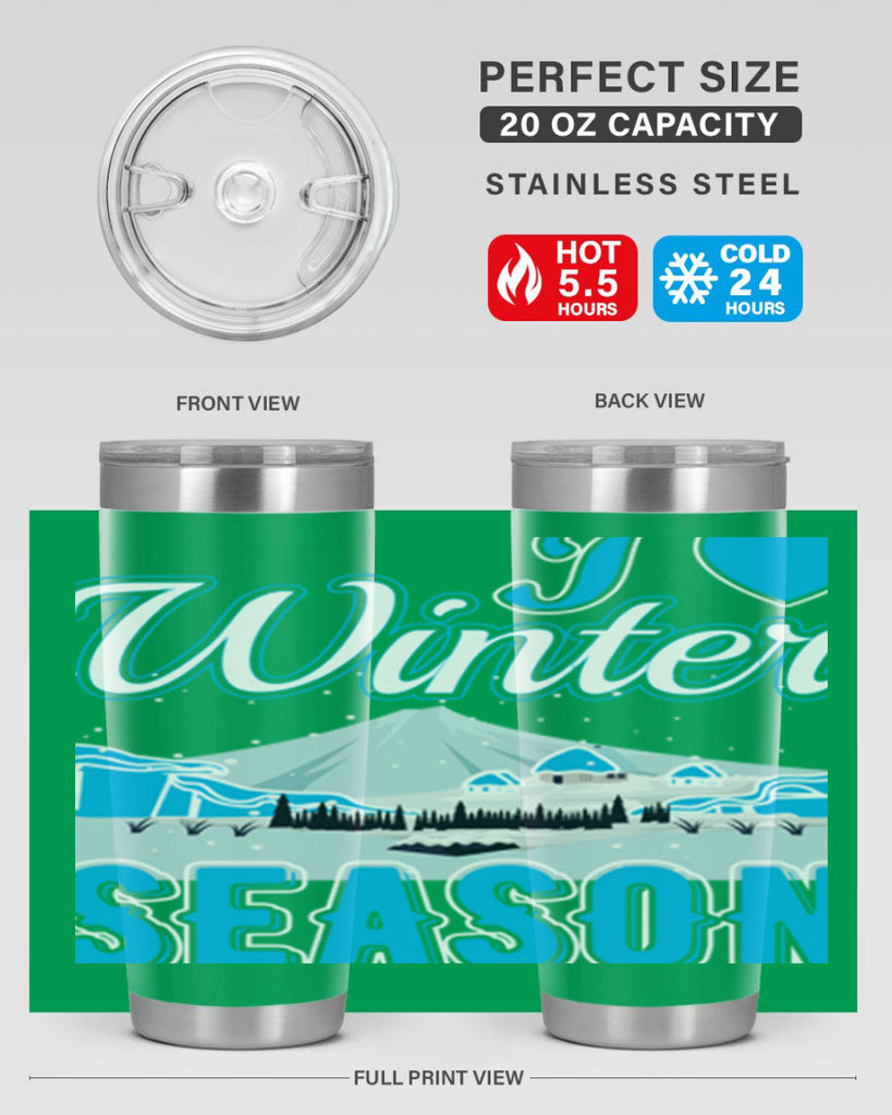 Winter 534#- winter- Tumbler