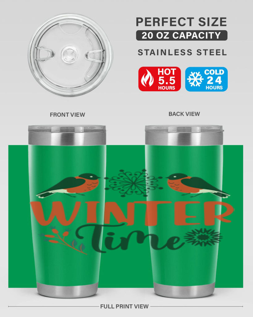 Winter Time 530#- winter- Tumbler