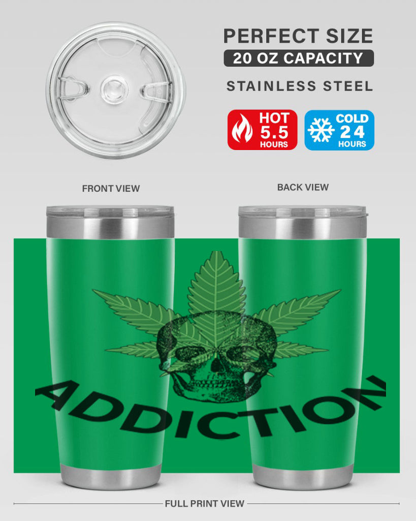 addiction cannabis 7#- marijuana- Tumbler