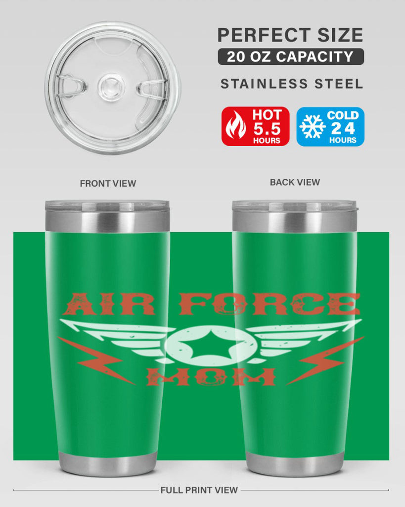 air force mom 225#- mom- Tumbler