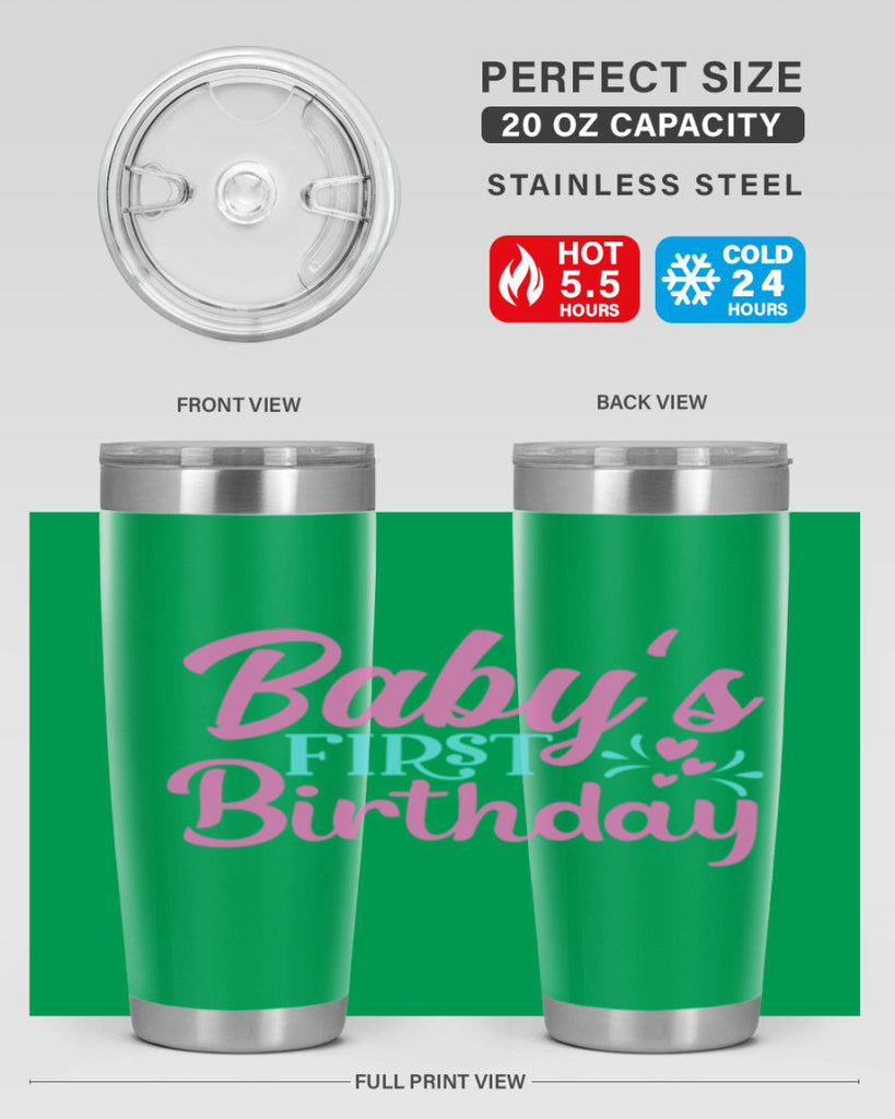 babys first birthday Style 288#- baby- tumbler