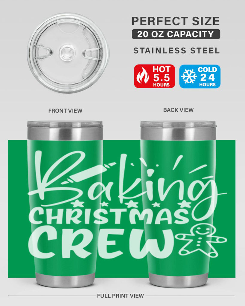 baking christmas crew 56#- kitchen- Tumbler