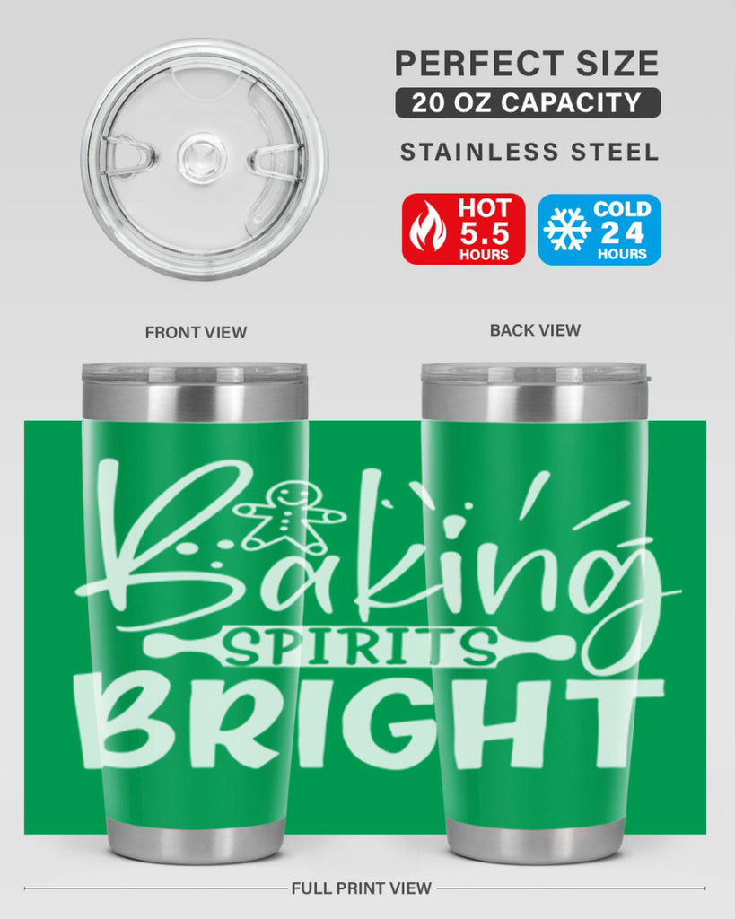 baking spirits bright 53#- kitchen- Tumbler
