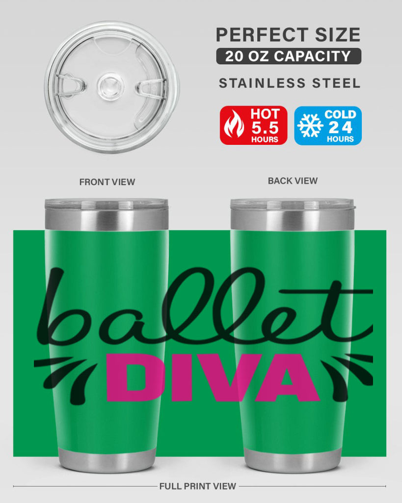 ballet diva 3#- ballet- Tumbler