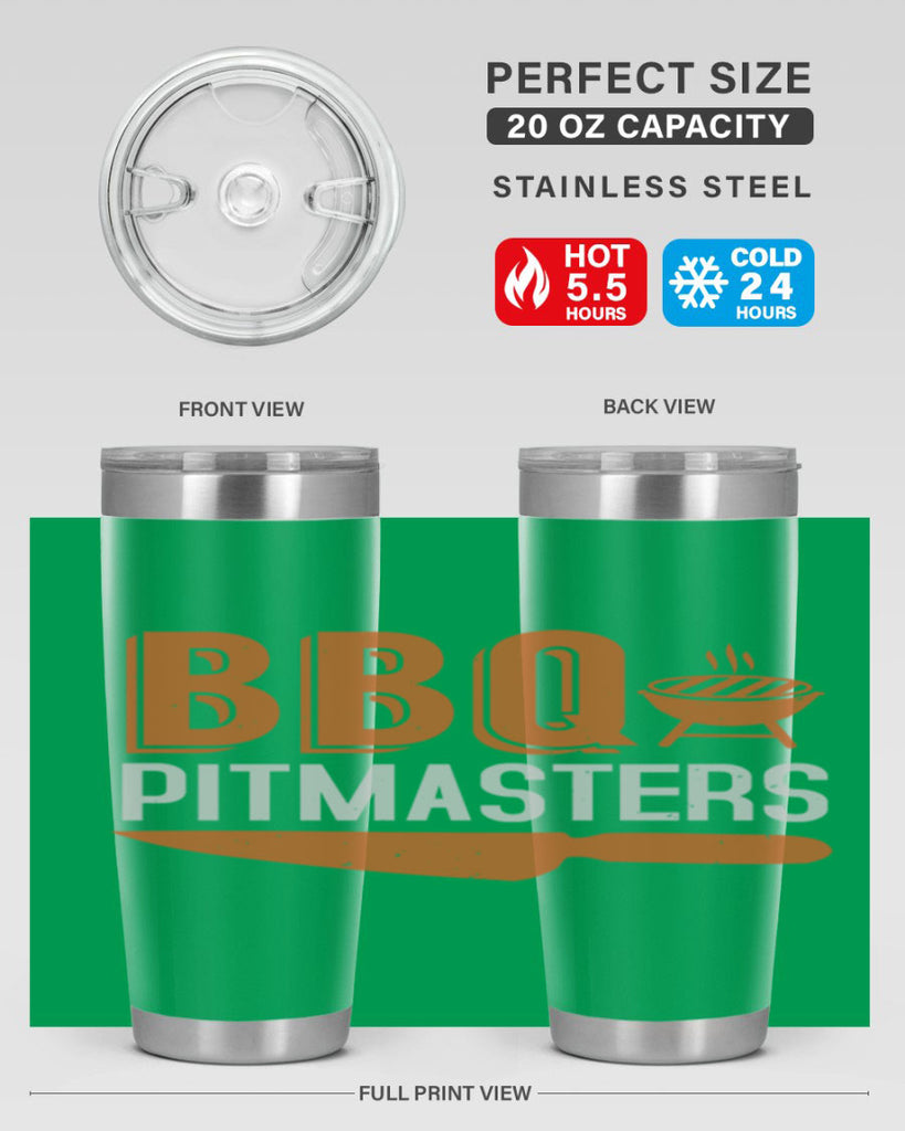 bbq pitmasters 4#- bbq- Tumbler