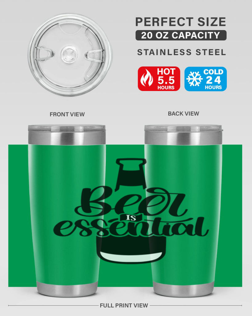 beer is essential 48#- beer- Tumbler