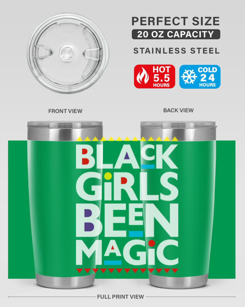 black girls been magic 243#- black words phrases- Cotton Tank