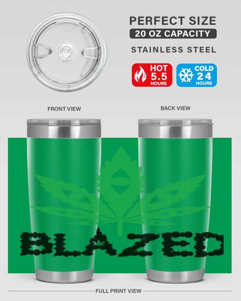 blazed 16#- marijuana- Tumbler