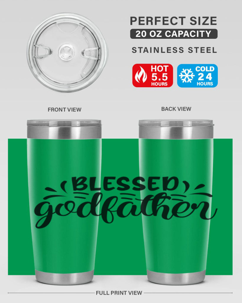 blessed godfather 3#- God Parent- Tumbler