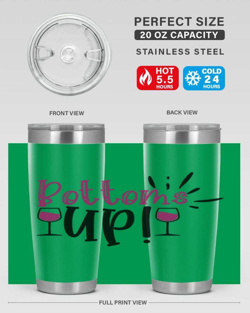 bottoms tup 208#- wine- Tumbler