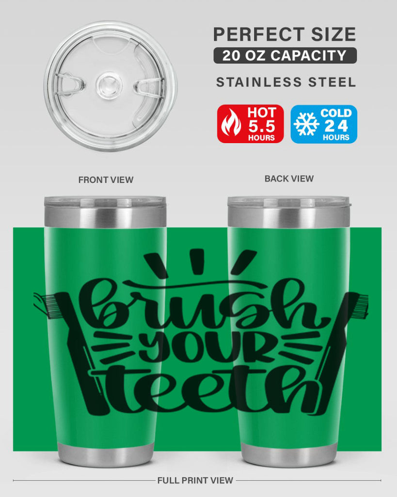 brush your teeth 44#- bathroom- Tumbler