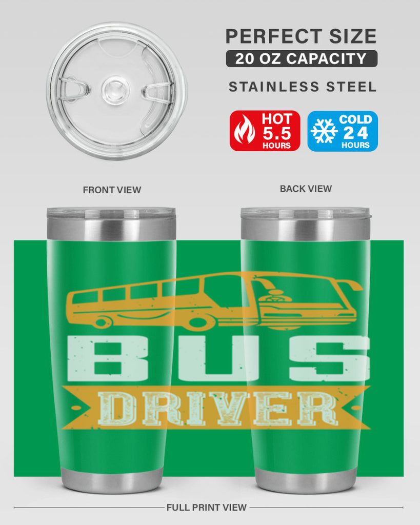 bus driver Style 40#- bus driver- tumbler