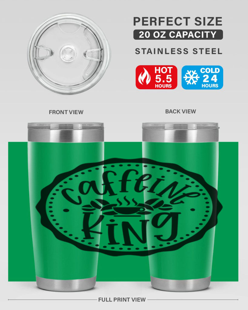 caffeine king 186#- coffee- Tumbler