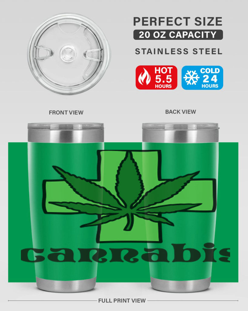 cannabis 55#- marijuana- Tumbler