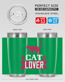 cat lover Style 32#- cat- Tumbler