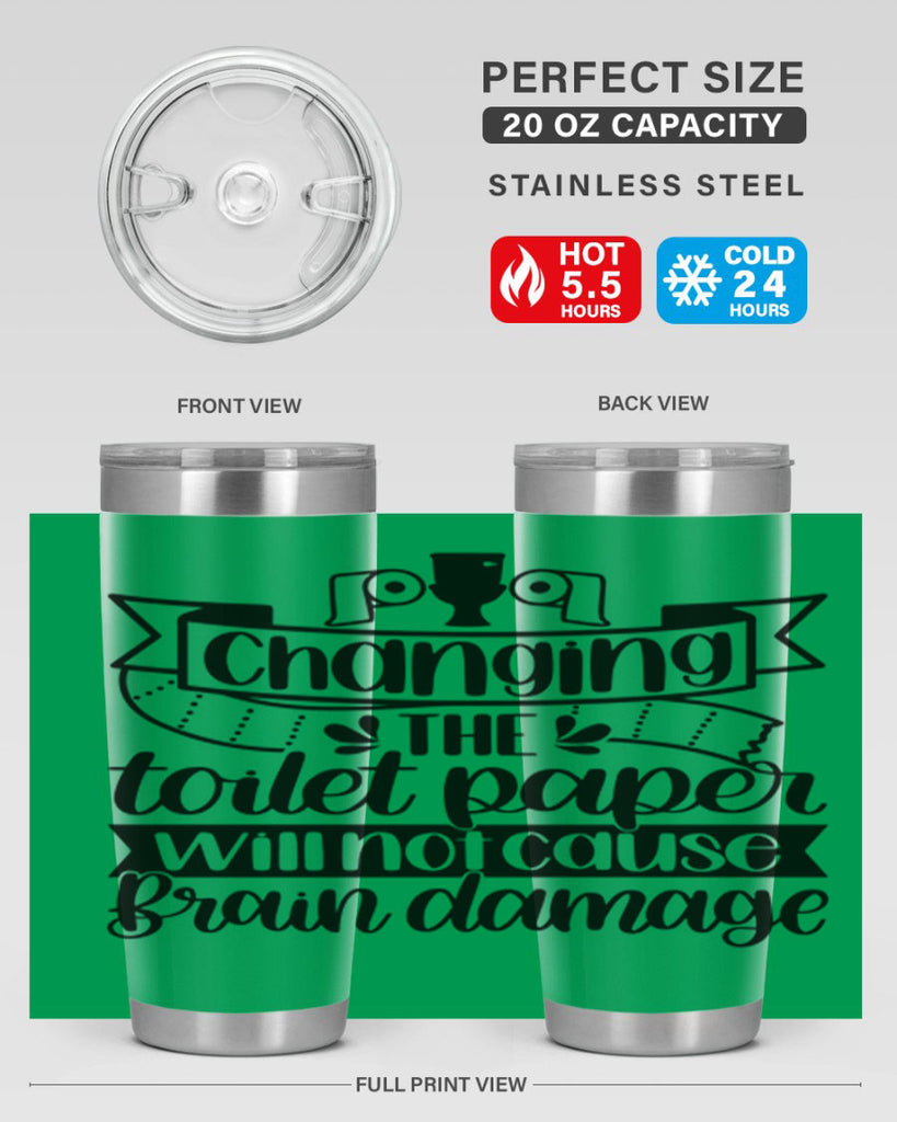 changing the toilet paper 43#- bathroom- Tumbler