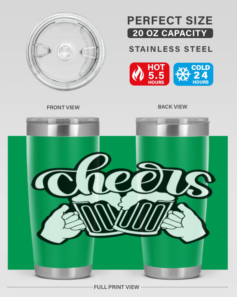 cheers 44#- beer- Tumbler