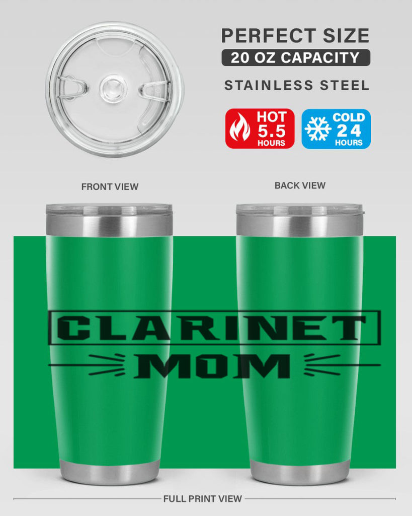 clarinet mom 193#- mom- Tumbler