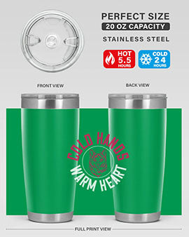 cold hands warm heart Style 42#- cat- Tumbler