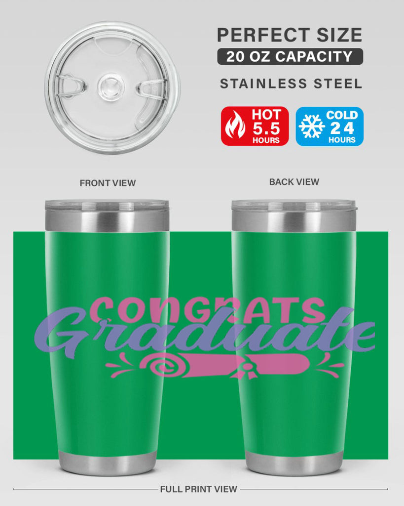 congrats graduate 3#- graduation- Tumbler