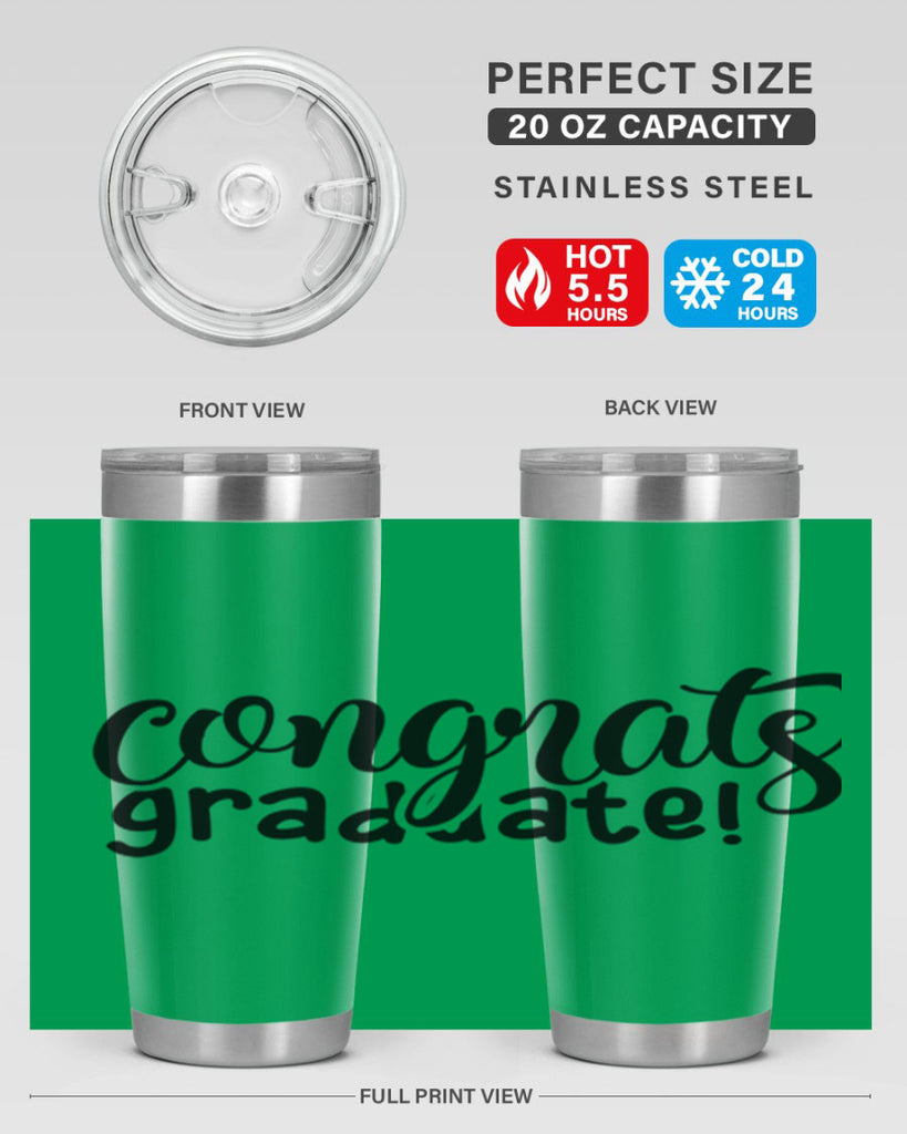 congrats graduate! 2#- graduation- Tumbler