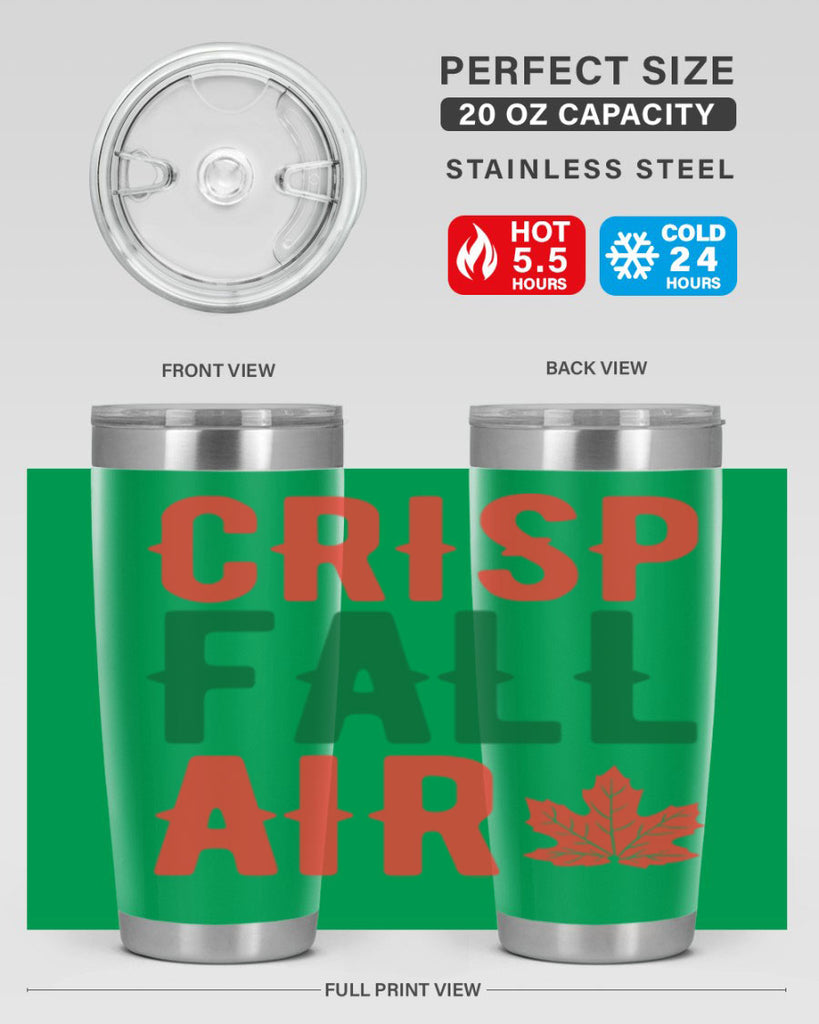 crisp fall air 62#- fall- Tumbler