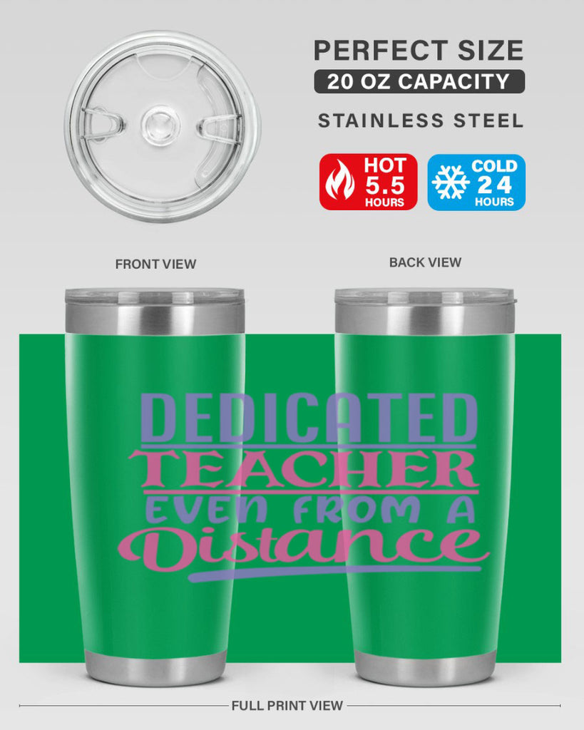dedicated teacher even from a distance Style 53#- corona virus- Cotton Tank