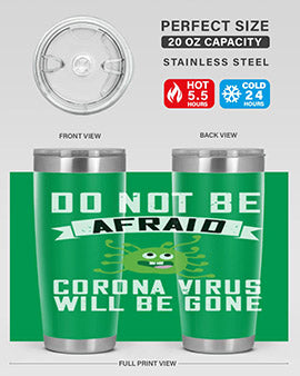 do not be afraid corona virus will be gone Style 56#- corona virus- Cotton Tank