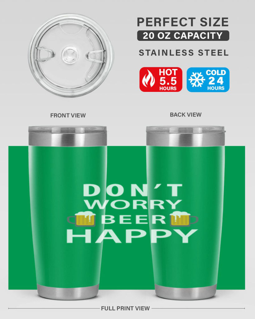 dont worry 94#- beer- Tumbler