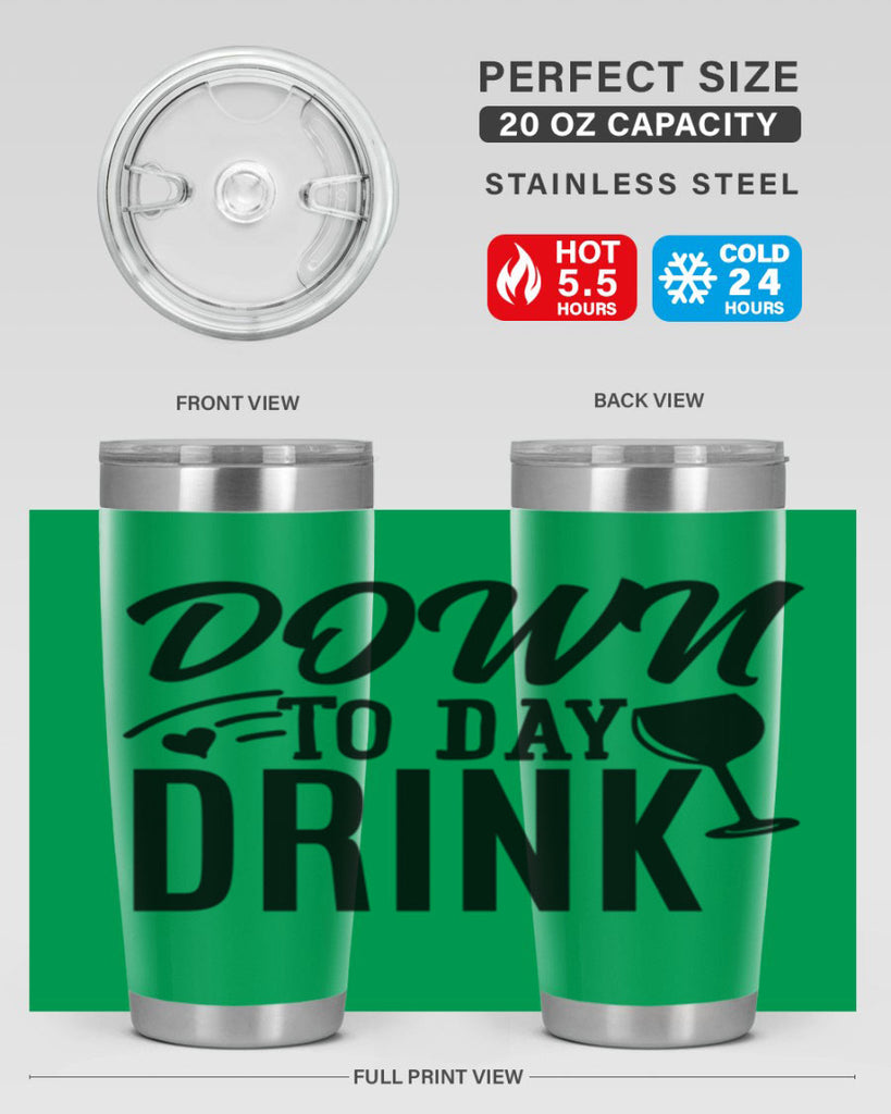 down to day drink 130#- beer- Tumbler