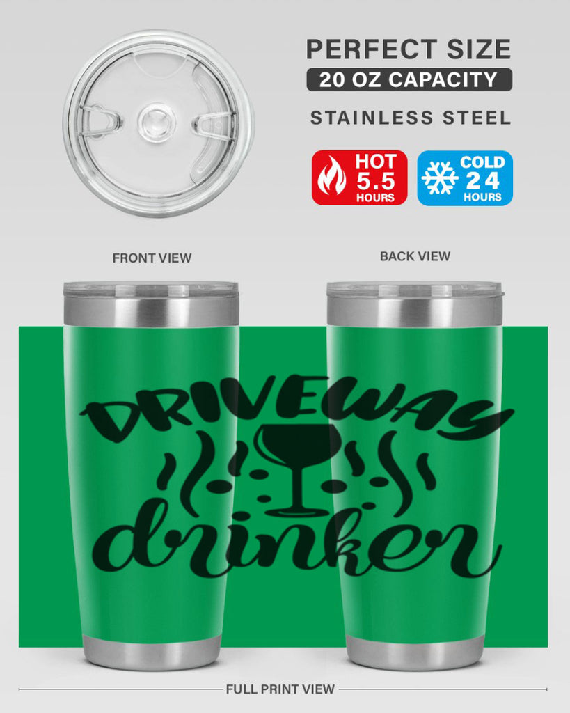 driveway drinker 126#- beer- Tumbler