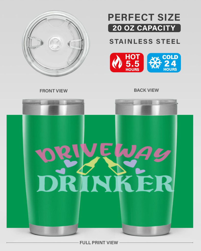 driveway drinker 127#- beer- Tumbler