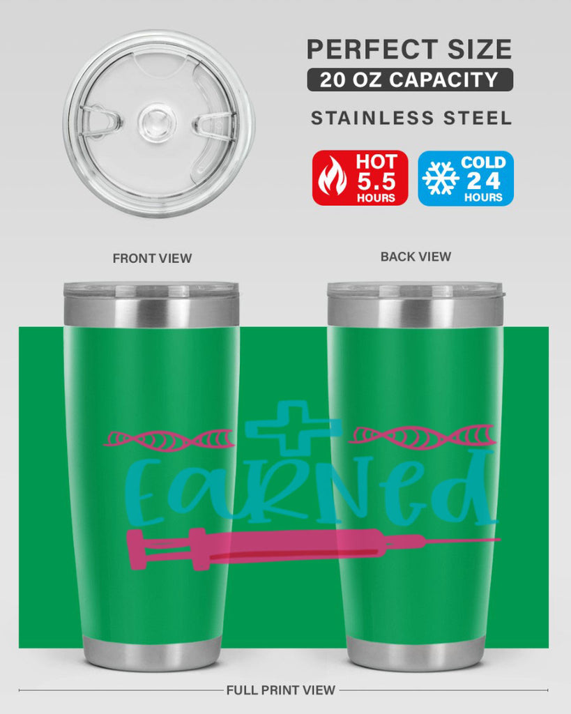 earned Style Style 197#- nurse- tumbler
