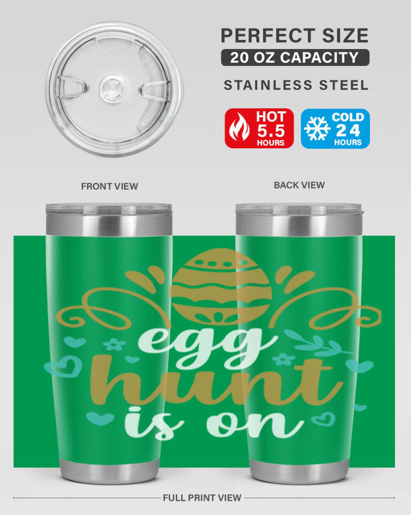 egg hunt is on 96#- easter- Tumbler