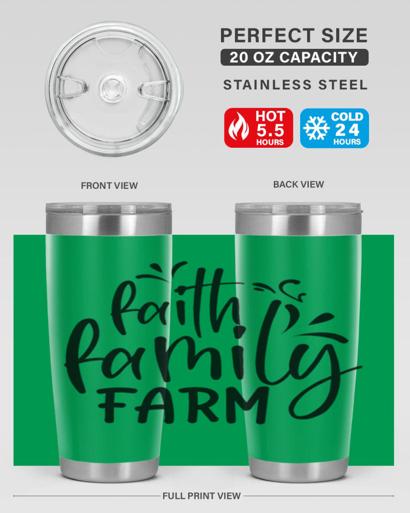 faith family farm 44#- family- Tumbler