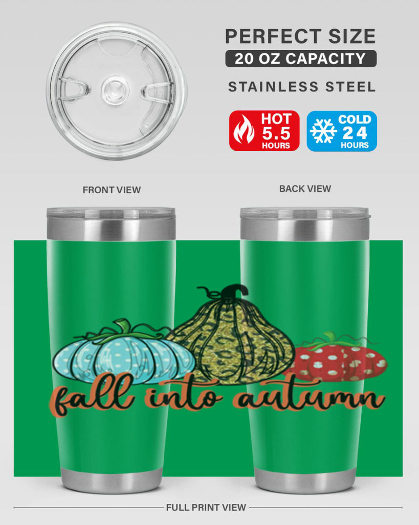 fall into autumn 105#- fall- Tumbler