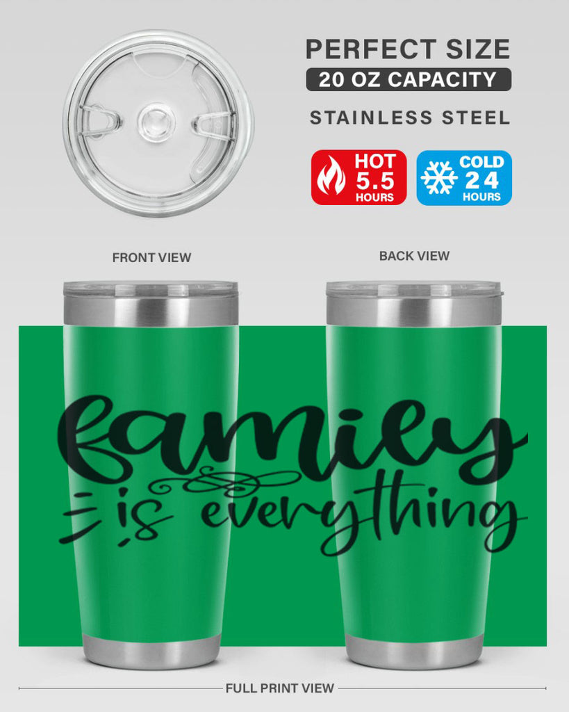 family is everything 72#- home- Tumbler