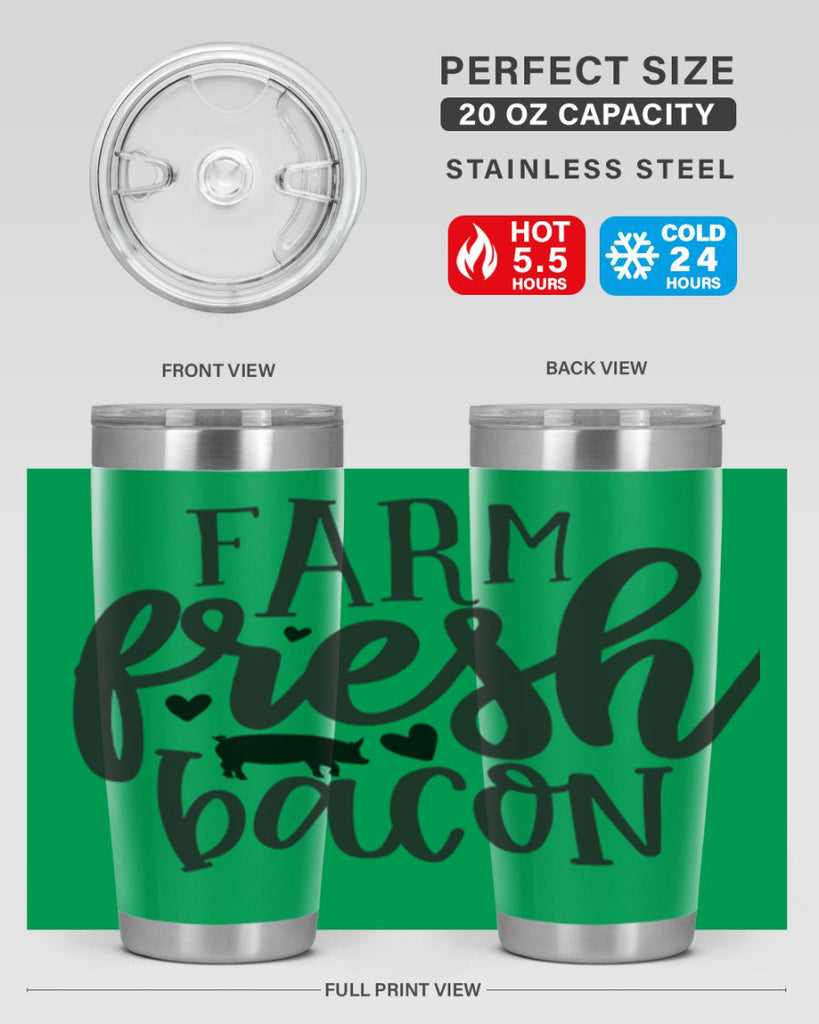 farm fresh bacon 106#- kitchen- Tumbler