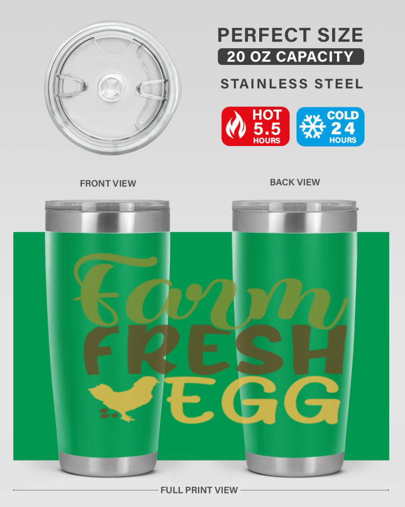 farm fresh egg 16#- farming and gardening- Tumbler