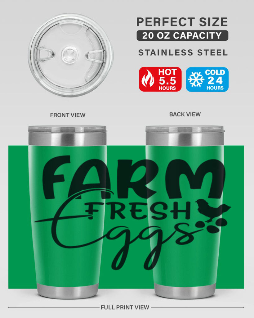farm fresh eggs 103#- kitchen- Tumbler