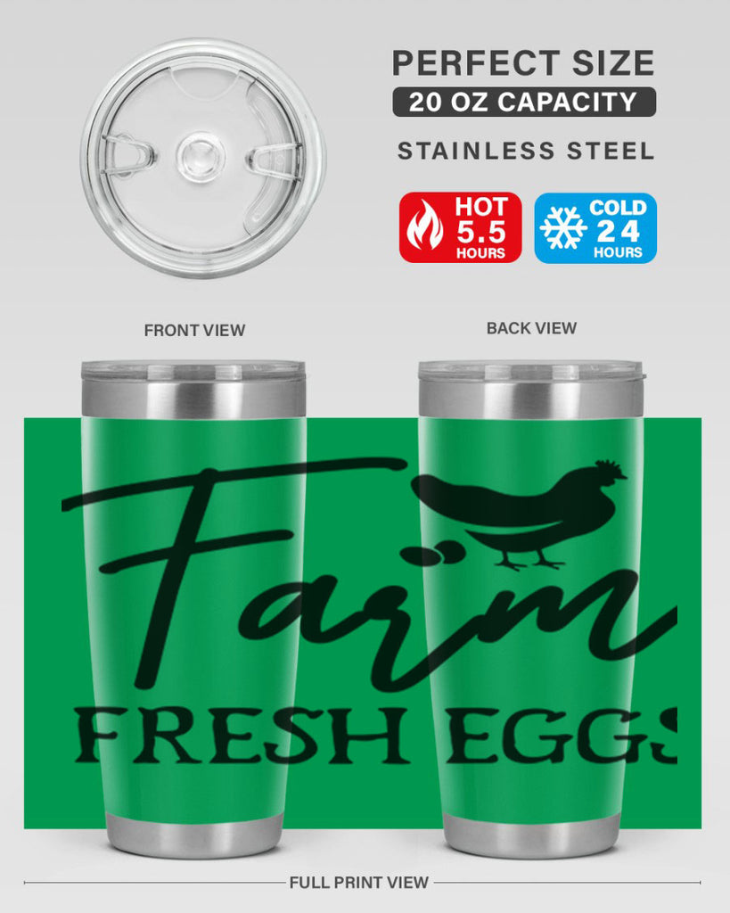 farm fresh eggs design 104#- kitchen- Tumbler